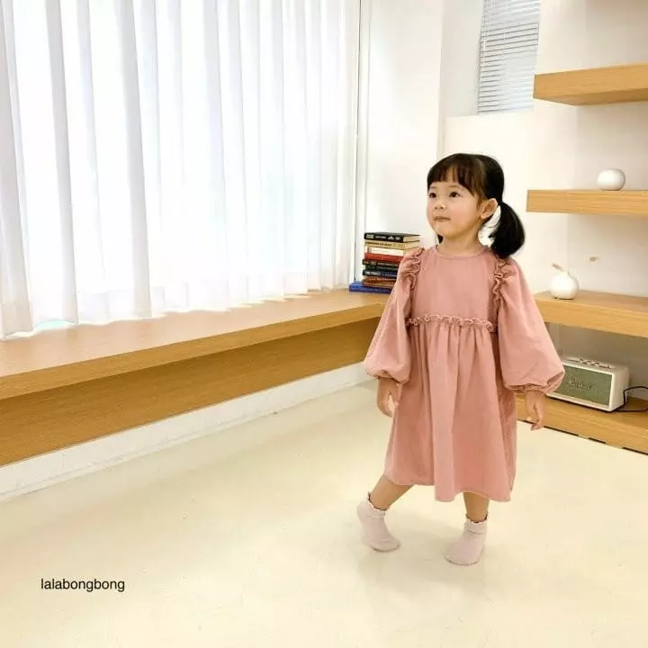 Lalabongbong - Korean Children Fashion - #childrensboutique - Minky One-piece - 11