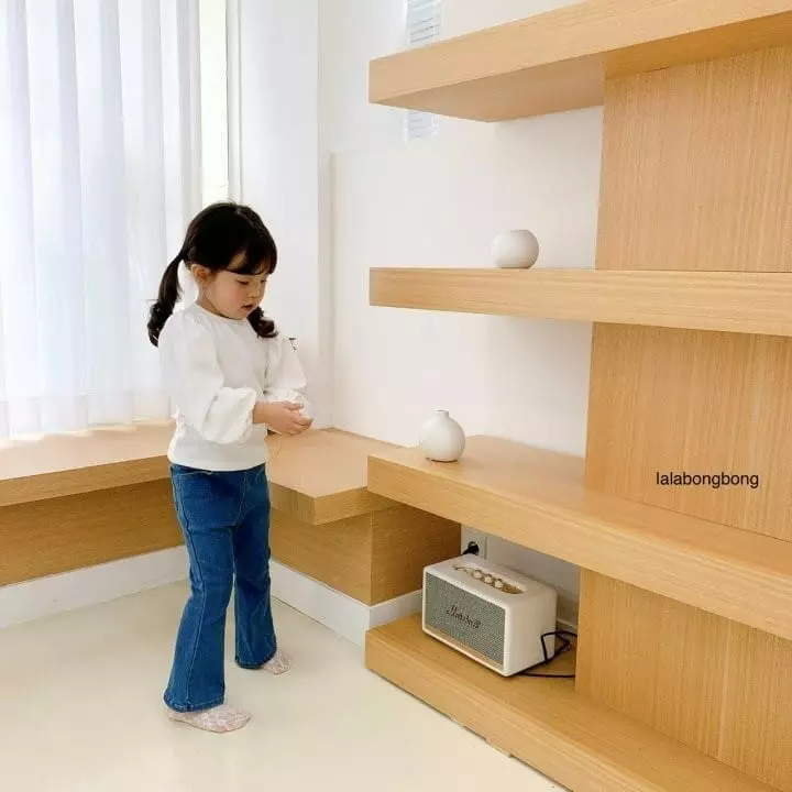 Lalabongbong - Korean Children Fashion - #designkidswear - Puff Sleeves Tee - 9