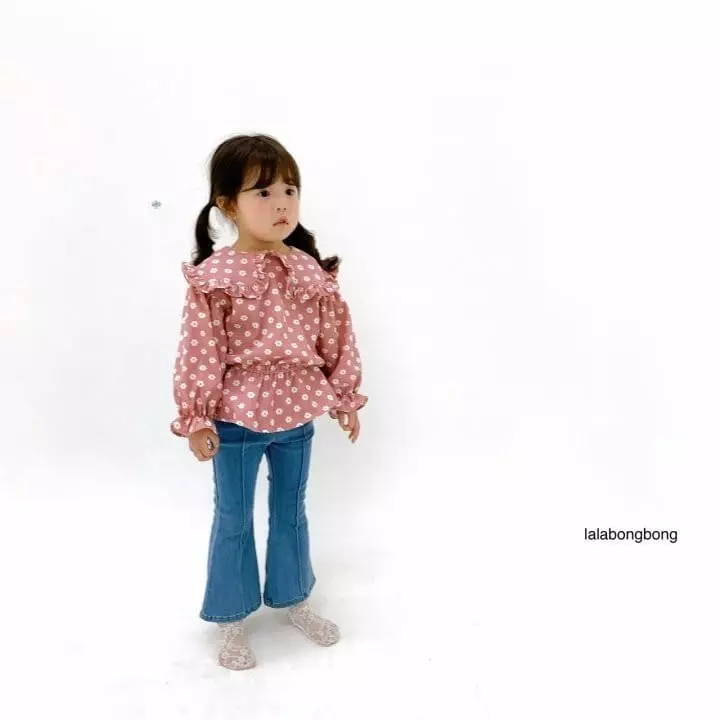 Lalabongbong - Korean Children Fashion - #childrensboutique - Pintuck Jeans - 4