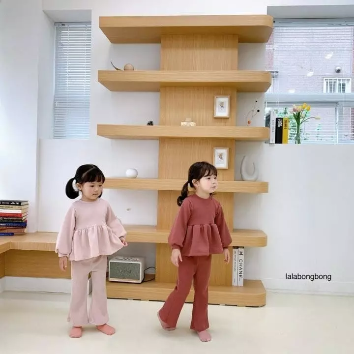 Lalabongbong - Korean Children Fashion - #discoveringself - Awsome Top Bottom Set - 4