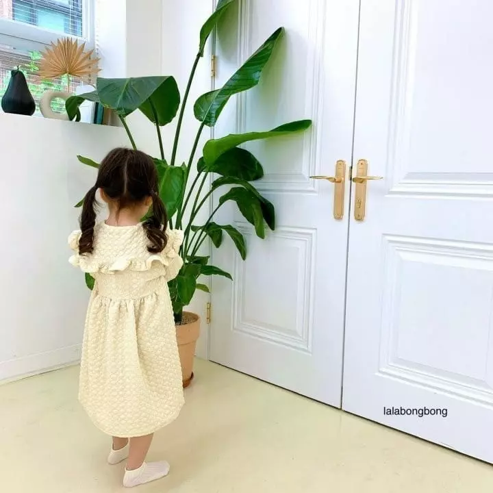 Lalabongbong - Korean Children Fashion - #kidsshorts - Milk One-piece - 11