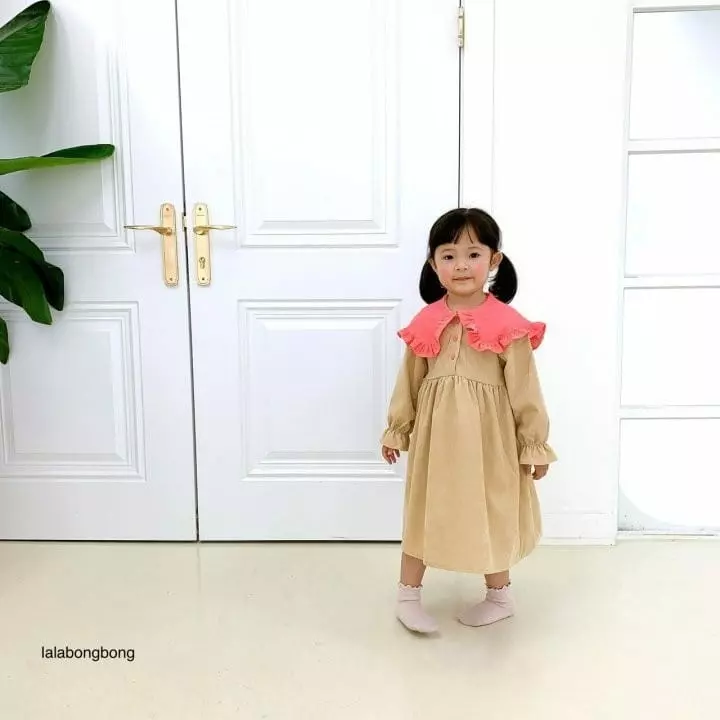 Lalabongbong - Korean Children Fashion - #kidsshorts - Rosa Color One-piece - 9
