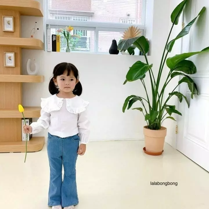 Lalabongbong - Korean Children Fashion - #kidsshorts - Girl Blouse - 8