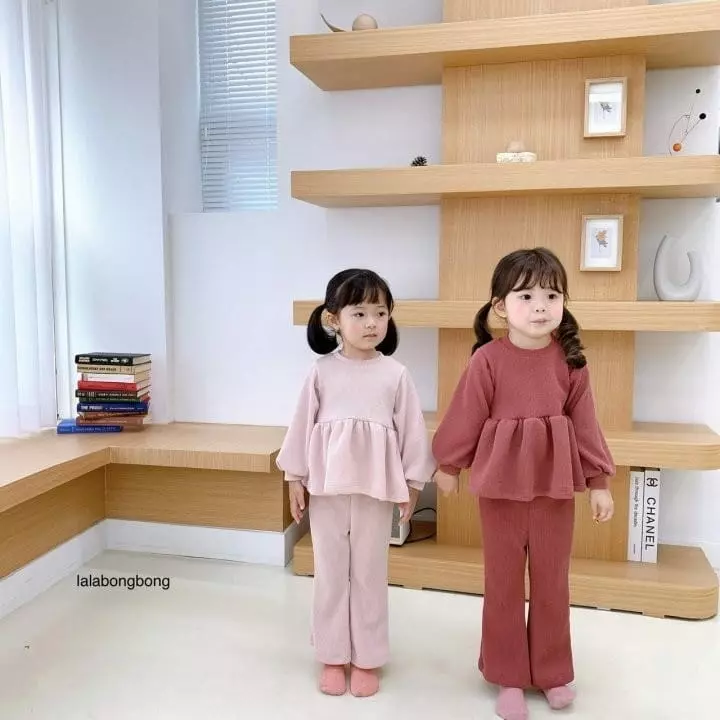 Lalabongbong - Korean Children Fashion - #kidsstore - Awsome Top Bottom Set - 6