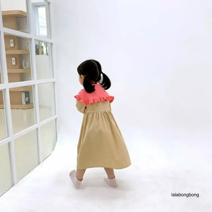 Lalabongbong - Korean Children Fashion - #kidsstore - Rosa Color One-piece - 10
