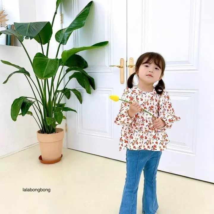 Lalabongbong - Korean Children Fashion - #kidsstore - Pintuck Jeans - 8