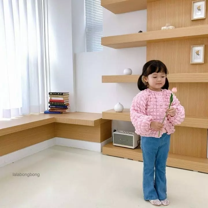 Lalabongbong - Korean Children Fashion - #kidsstore - Pompom Cardigan - 7