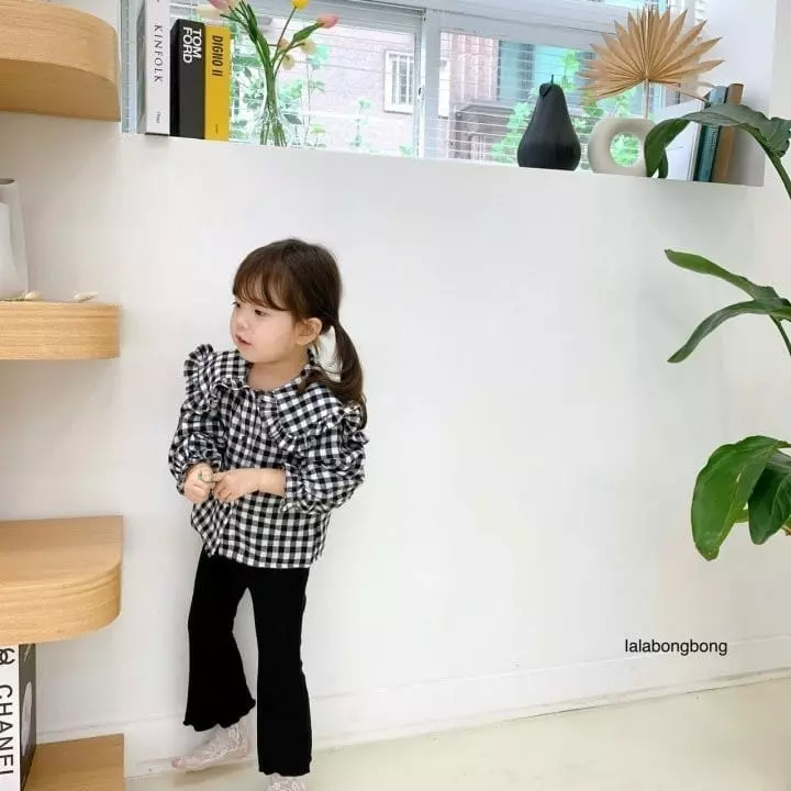 Lalabongbong - Korean Children Fashion - #kidzfashiontrend - Bonobn Collar Blouse - 3