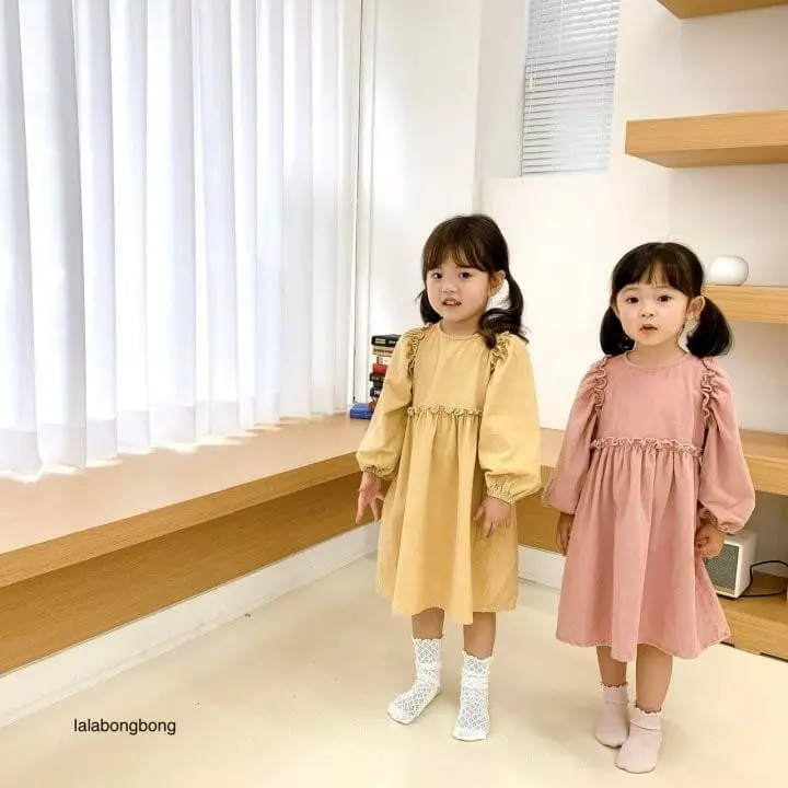 Lalabongbong - Korean Children Fashion - #kidzfashiontrend - Minky One-piece