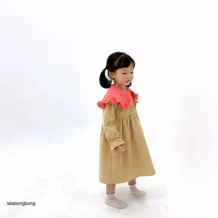 Lalabongbong - Korean Children Fashion - #kidzfashiontrend - Rosa Color One-piece - 11