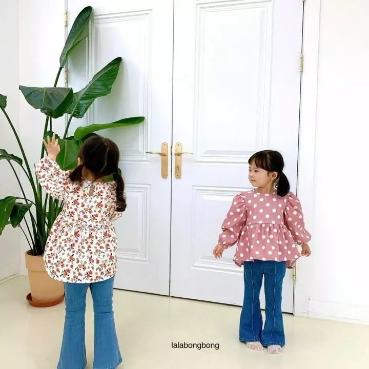 Lalabongbong - Korean Children Fashion - #kidzfashiontrend - Pintuck Jeans - 9