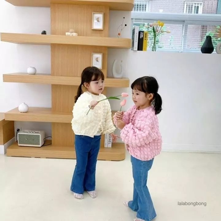 Lalabongbong - Korean Children Fashion - #kidzfashiontrend - Pompom Cardigan - 8