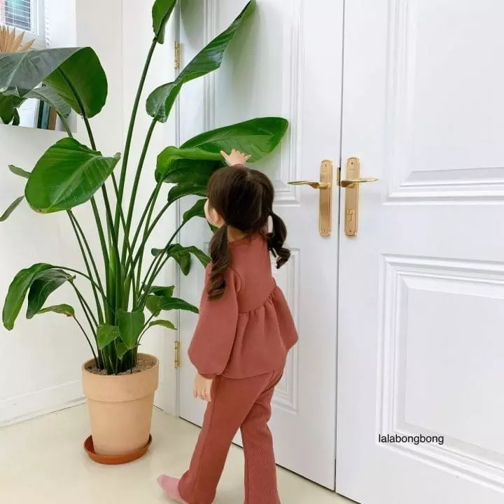 Lalabongbong - Korean Children Fashion - #littlefashionista - Awsome Top Bottom Set - 9