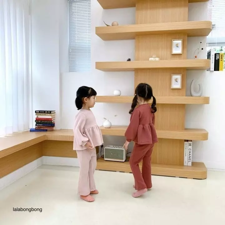 Lalabongbong - Korean Children Fashion - #minifashionista - Awsome Top Bottom Set - 11