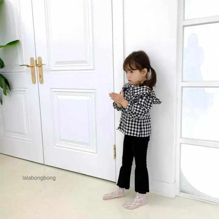 Lalabongbong - Korean Children Fashion - #minifashionista - Bonobn Collar Blouse - 7