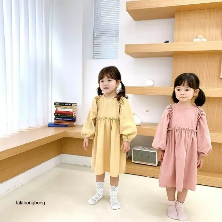 Lalabongbong - Korean Children Fashion - #minifashionista - Minky One-piece - 5