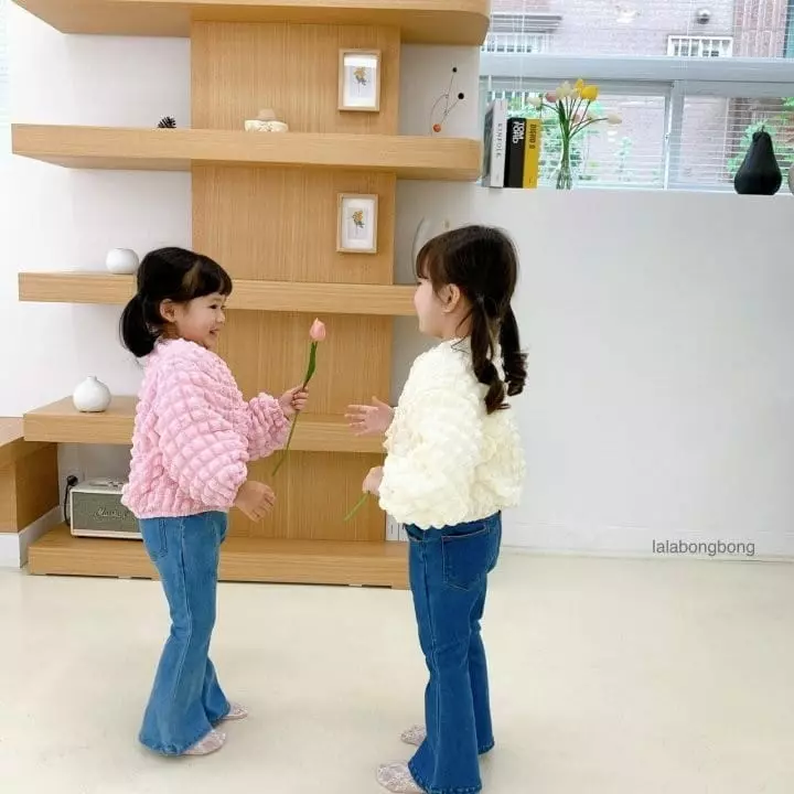 Lalabongbong - Korean Children Fashion - #minifashionista - Pompom Cardigan - 12