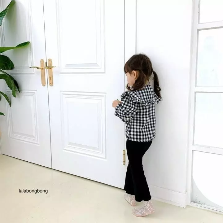 Lalabongbong - Korean Children Fashion - #prettylittlegirls - Bonobn Collar Blouse - 8
