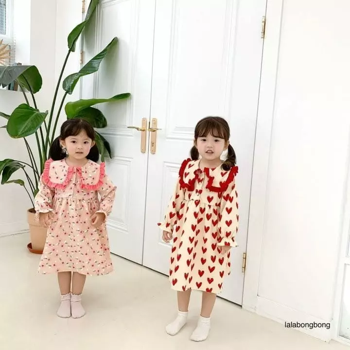 Lalabongbong - Korean Children Fashion - #prettylittlegirls - Pretty One-piece - 3