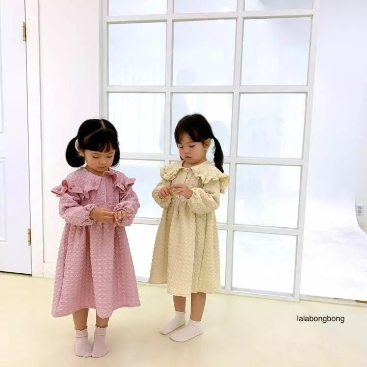 Lalabongbong - Korean Children Fashion - #stylishchildhood - Milk One-piece - 5