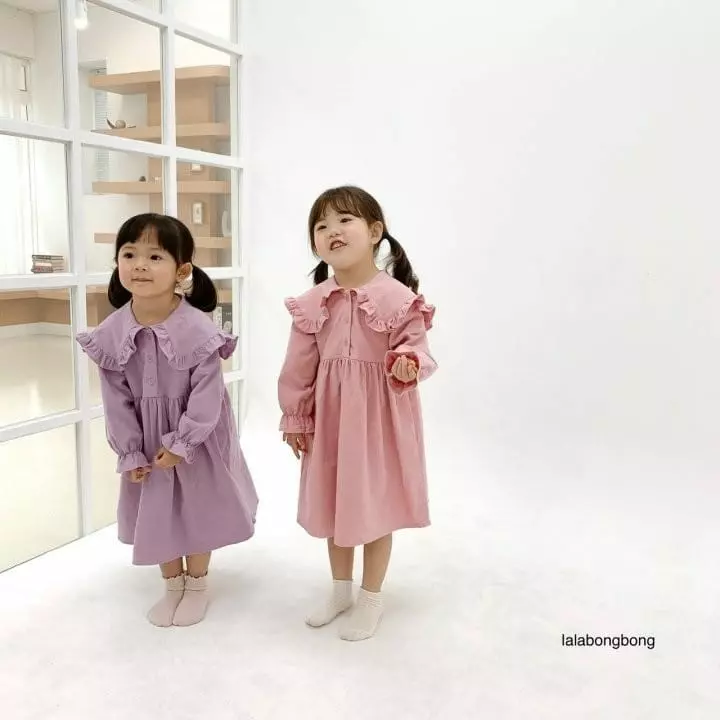 Lalabongbong - Korean Children Fashion - #todddlerfashion - Barbie One-piece - 5