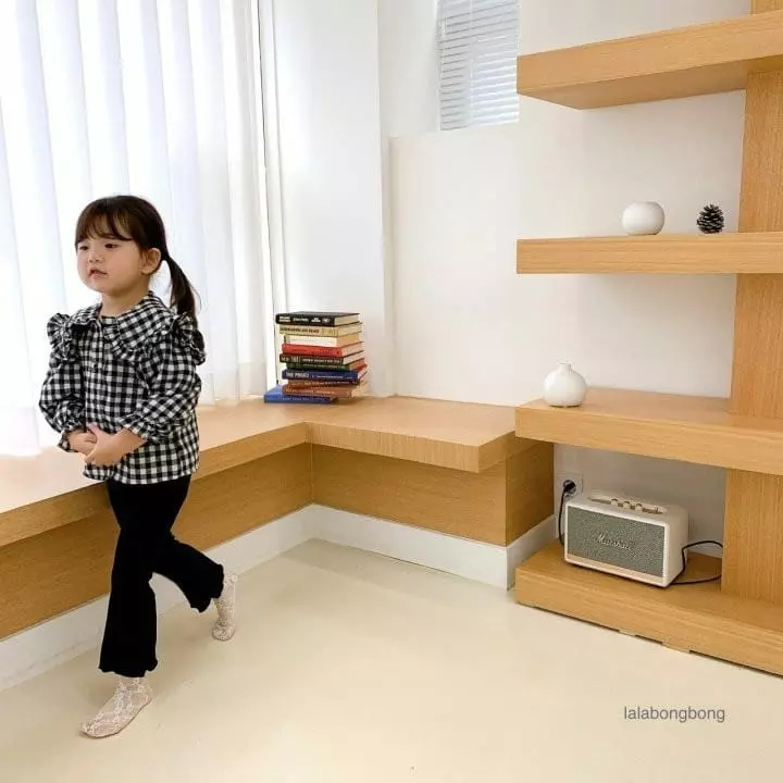 Lalabongbong - Korean Children Fashion - #toddlerclothing - Bonobn Collar Blouse - 10