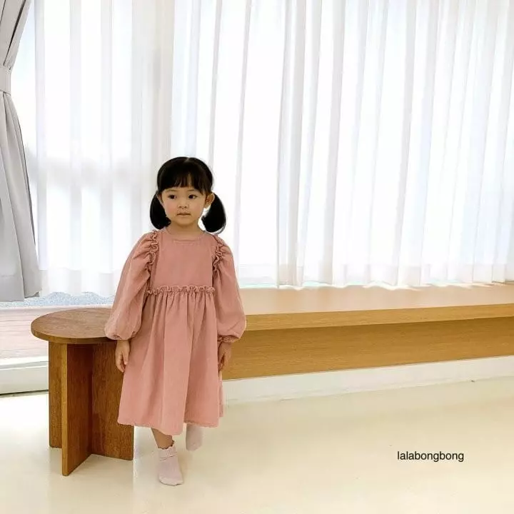 Lalabongbong - Korean Children Fashion - #toddlerclothing - Minky One-piece - 8
