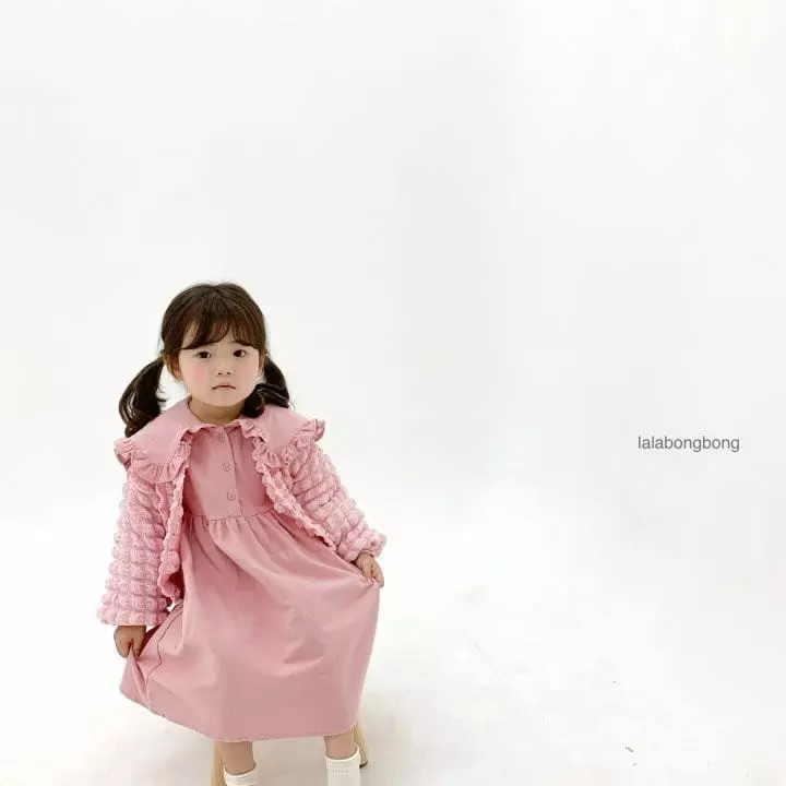 Lalabongbong - Korean Children Fashion - #toddlerclothing - Barbie One-piece - 6