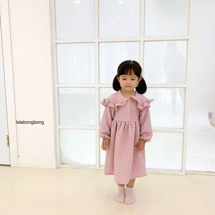 Lalabongbong - Korean Children Fashion - #todddlerfashion - Milk One-piece - 4