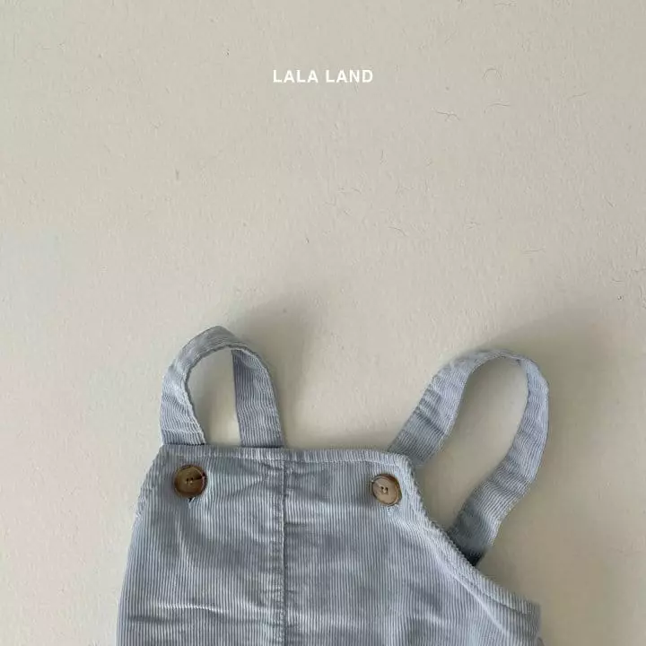 Lalaland - Korean Baby Fashion - #babyboutique - Bebe Rib Dungarees - 8