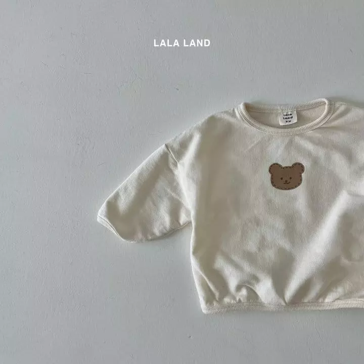 Lalaland - Korean Baby Fashion - #babyboutique - Bebe Piping Bear Sweatshirt - 10