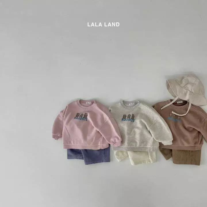 Lalaland - Korean Baby Fashion - #babyboutique - Bebe Holly Day Sweatshirt - 5