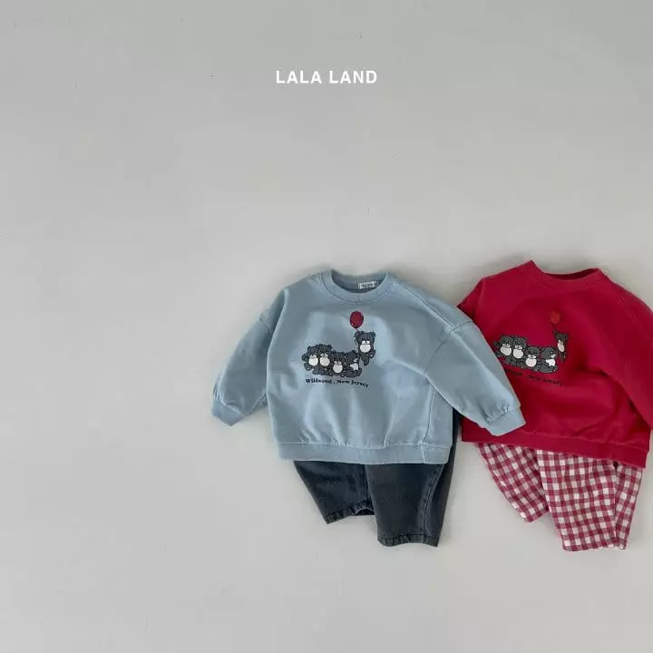 Lalaland - Korean Baby Fashion - #babyboutique - Bebe Balloon Bear Sweatshirt - 5
