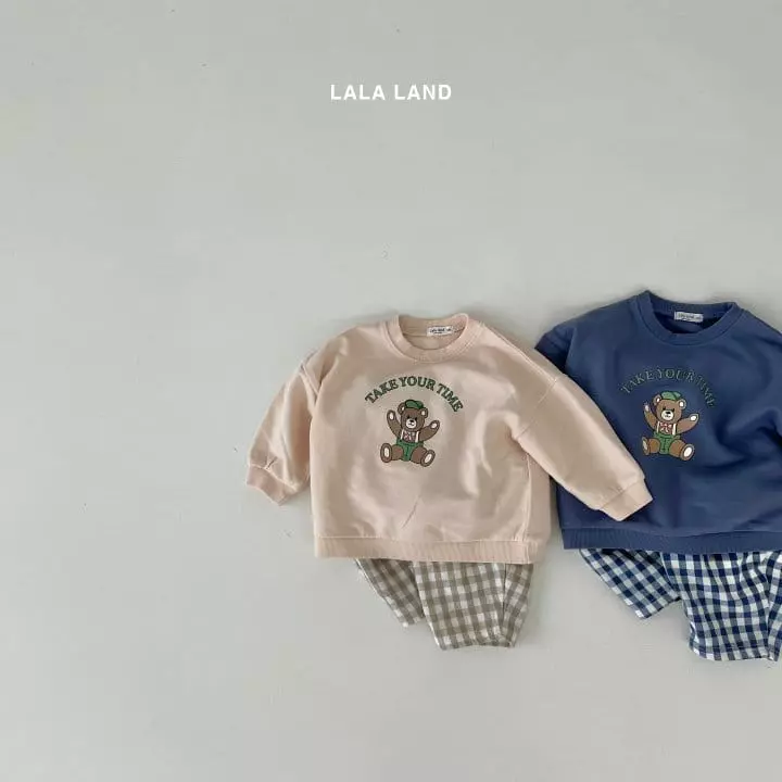 Lalaland - Korean Baby Fashion - #babyboutique - Bebe Take Your Time Sweatshirt - 4