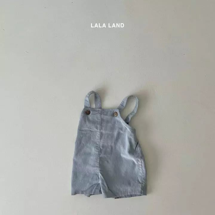 Lalaland - Korean Baby Fashion - #babyboutiqueclothing - Bebe Rib Dungarees - 9