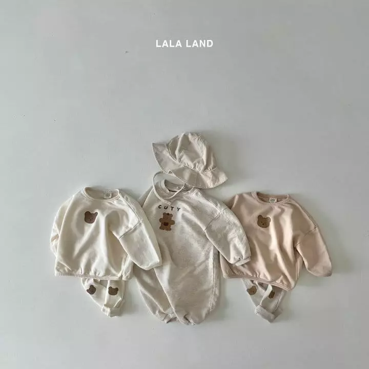 Lalaland - Korean Baby Fashion - #babyboutiqueclothing - Bebe Acorn Hat Bodysuit - 5