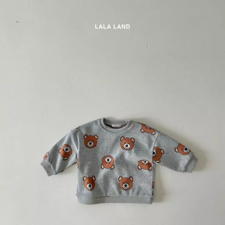 Lalaland - Korean Baby Fashion - #babyboutiqueclothing - Bebe Bear Jacquard Sweatshirt - 8