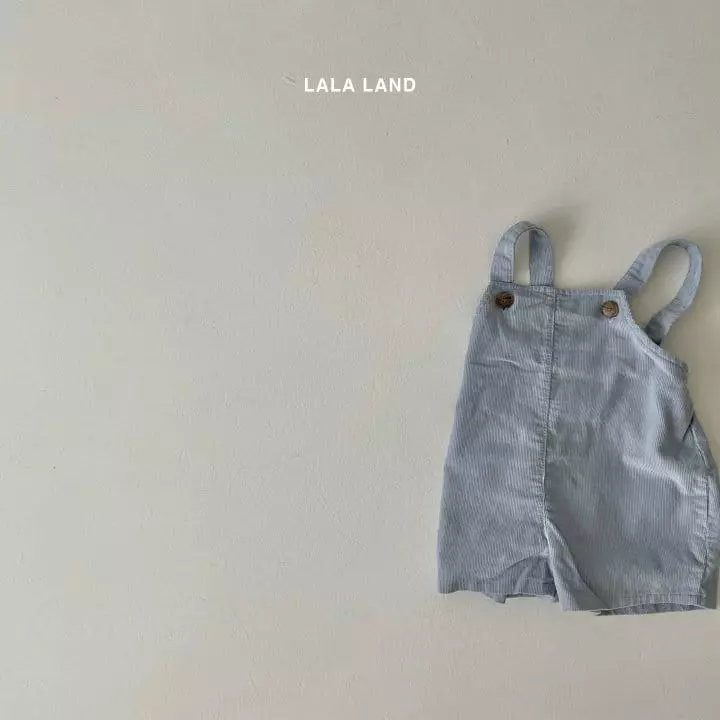 Lalaland - Korean Baby Fashion - #babyclothing - Bebe Rib Dungarees - 10