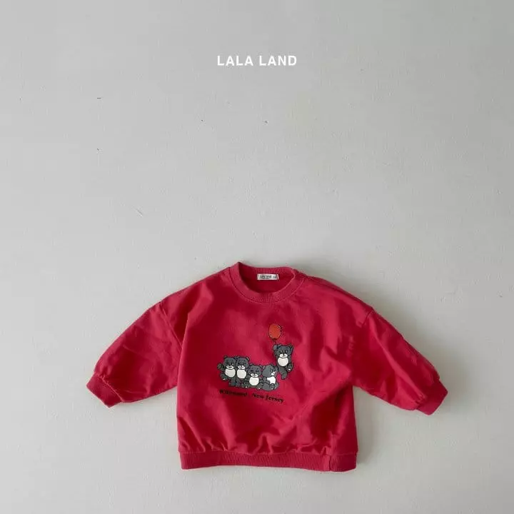 Lalaland - Korean Baby Fashion - #babyclothing - Bebe Balloon Bear Sweatshirt - 7