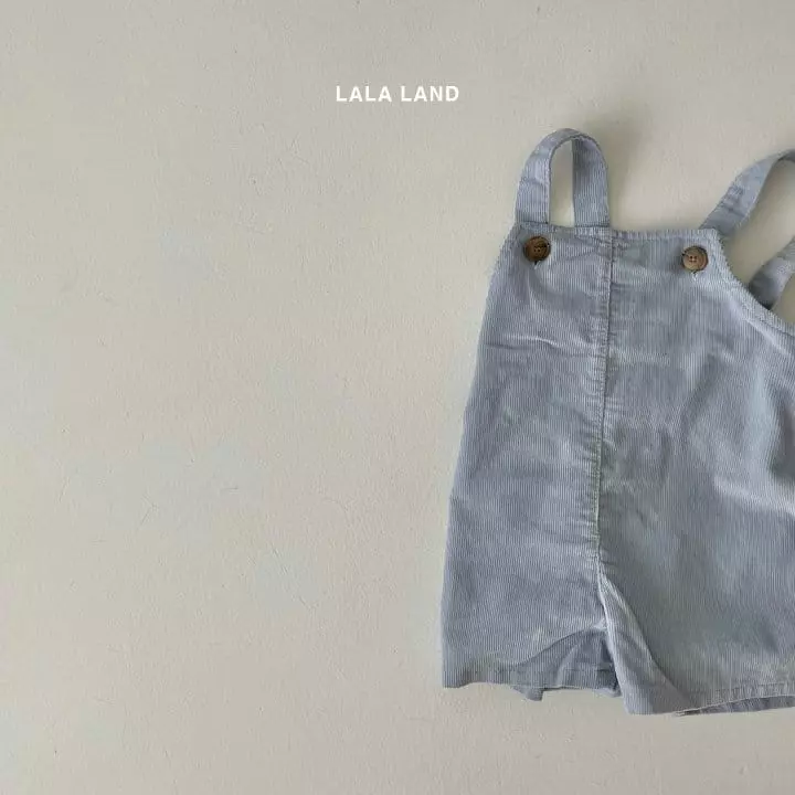 Lalaland - Korean Baby Fashion - #babyfashion - Bebe Rib Dungarees - 11