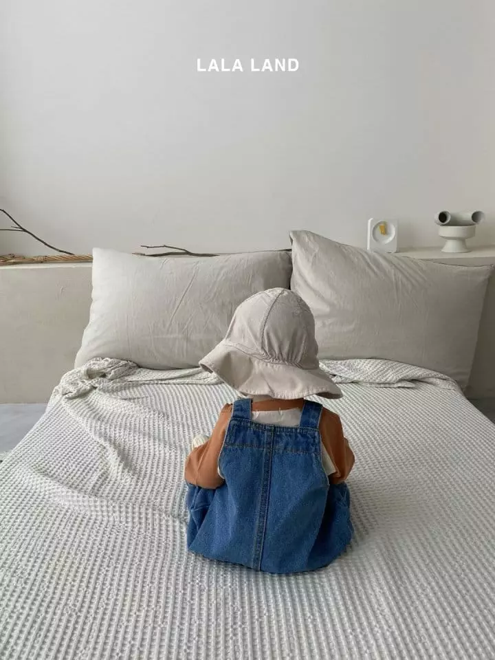 Lalaland - Korean Baby Fashion - #babyfashion - Bebe Denim Dungarees - 10