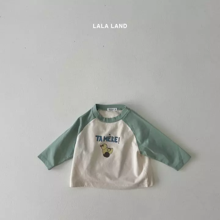 Lalaland - Korean Baby Fashion - #babyfashion - Bebe Duck Raglan Tee - 11