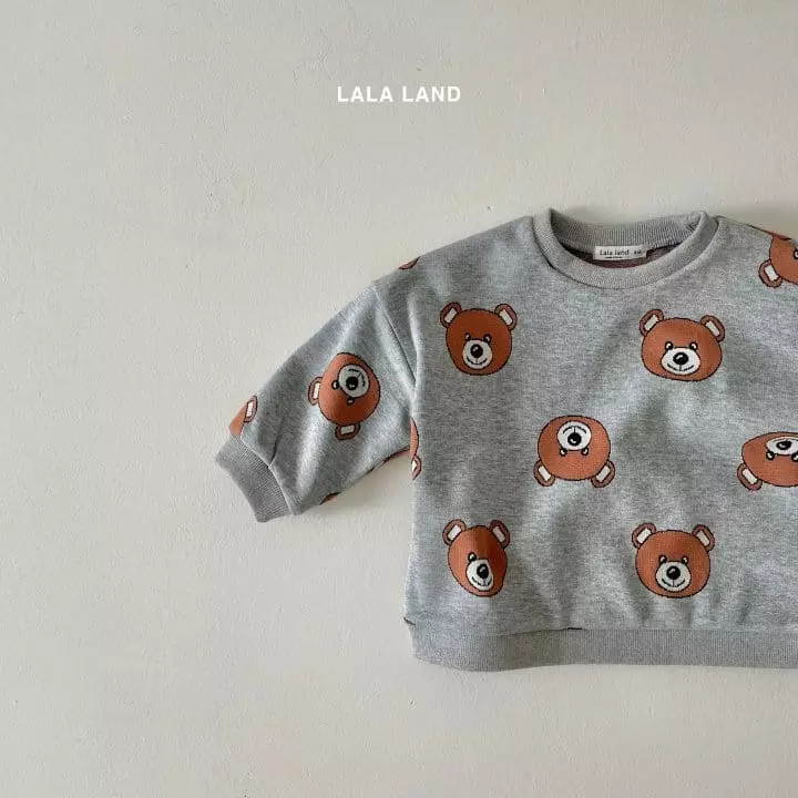 Lalaland - Korean Baby Fashion - #babyfashion - Bebe Bear Jacquard Sweatshirt - 10
