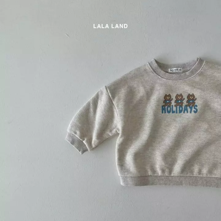 Lalaland - Korean Baby Fashion - #babyfashion - Bebe Holly Day Sweatshirt - 9