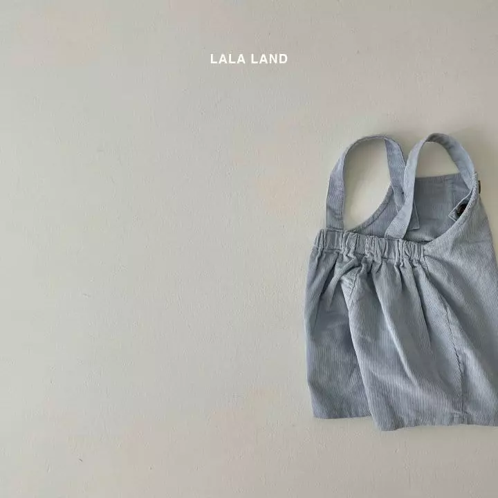 Lalaland - Korean Baby Fashion - #babyfever - Bebe Rib Dungarees - 12