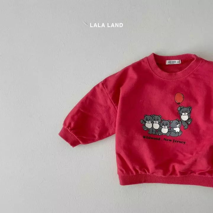 Lalaland - Korean Baby Fashion - #babyfever - Bebe Balloon Bear Sweatshirt - 9