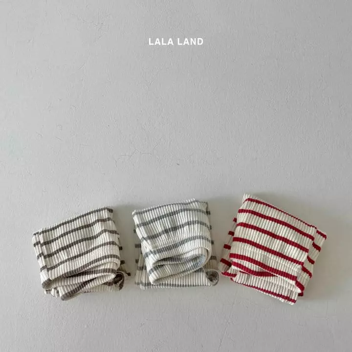 Lalaland - Korean Baby Fashion - #babygirlfashion - Bebe Stripes Leggings - 4