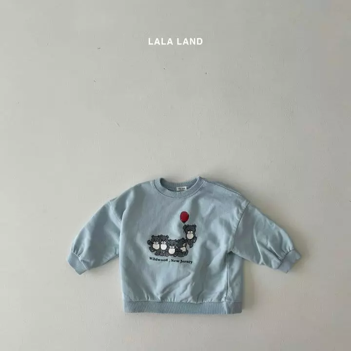 Lalaland - Korean Baby Fashion - #babylifestyle - Bebe Balloon Bear Sweatshirt - 11