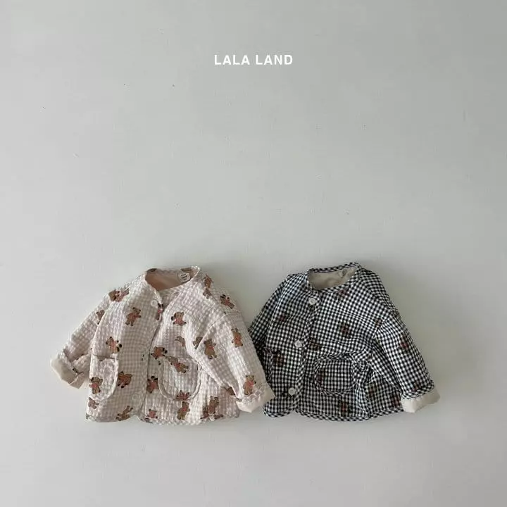 Lalaland - Korean Baby Fashion - #babylifestyle - Bebe Bear Bonding Jacket - 3