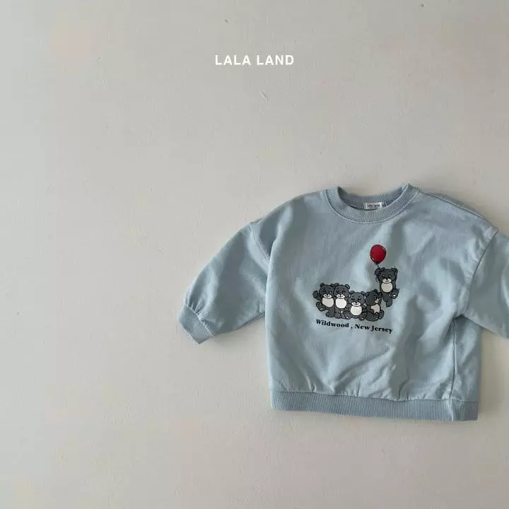 Lalaland - Korean Baby Fashion - #babyoninstagram - Bebe Balloon Bear Sweatshirt - 12